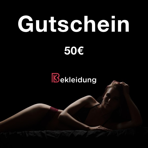 50€ Gutschein - KB Bekleidung