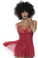 Rotes Babydoll Rot - MAL7501RED von Mapale