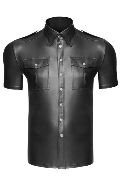 schwarzes T-Shirt H011 von Noir Handmade